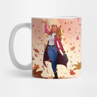 Falling leaves Mug